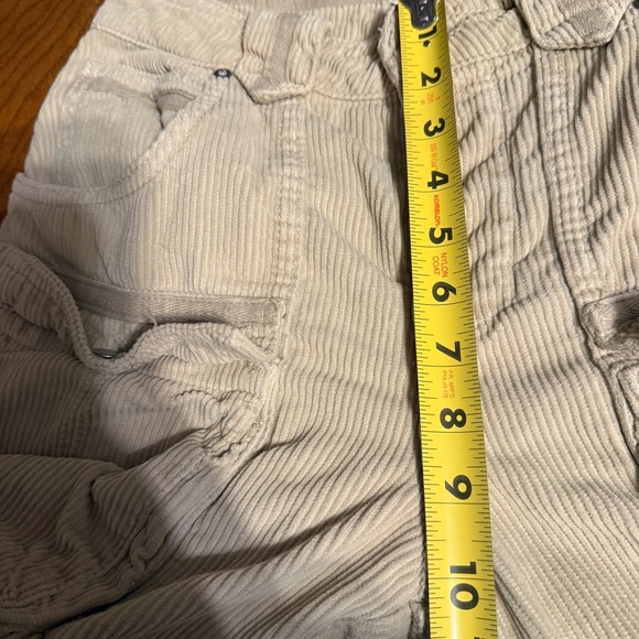 We The Free London Calling Slouchy Corduroy Straight Leg Pants in Tan Sz 25 Boho - Picture 15 of 16